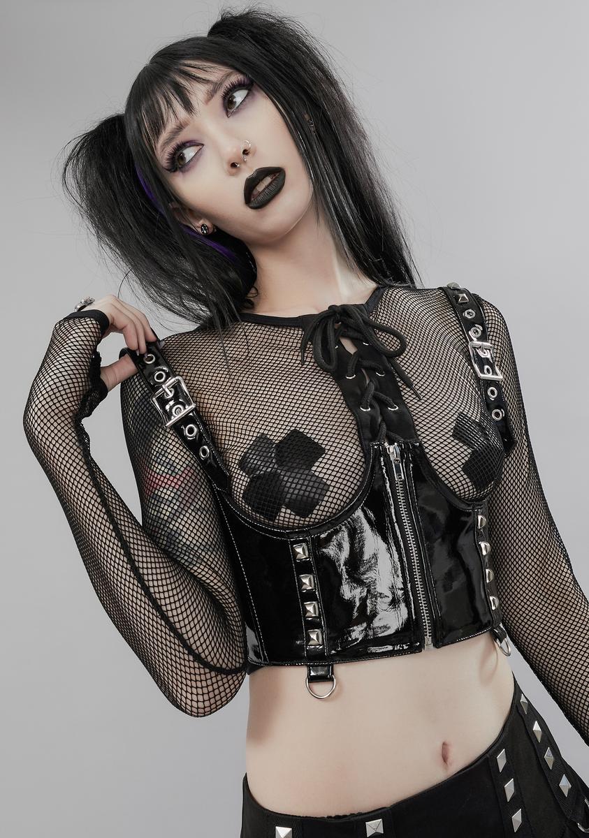 Brink Of Madness Underbust Corset
