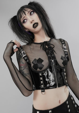 Brink Of Madness Underbust Corset