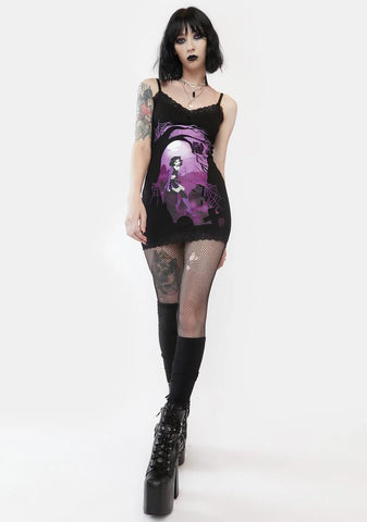 Crypt Cutie Graphic Cami Dress