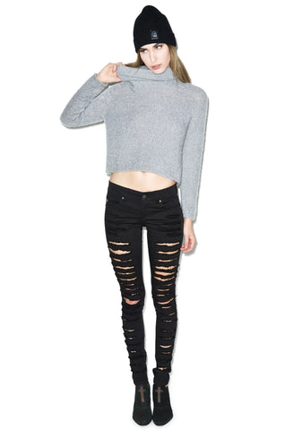 Cat Fight Pants - White