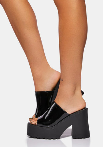 If I Can't Have You Platform Sandals