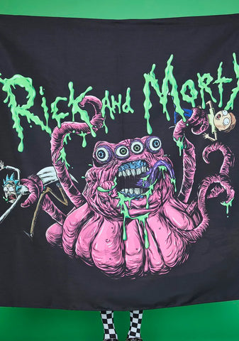 Raising Gazorpazorp Black Light Tapestry