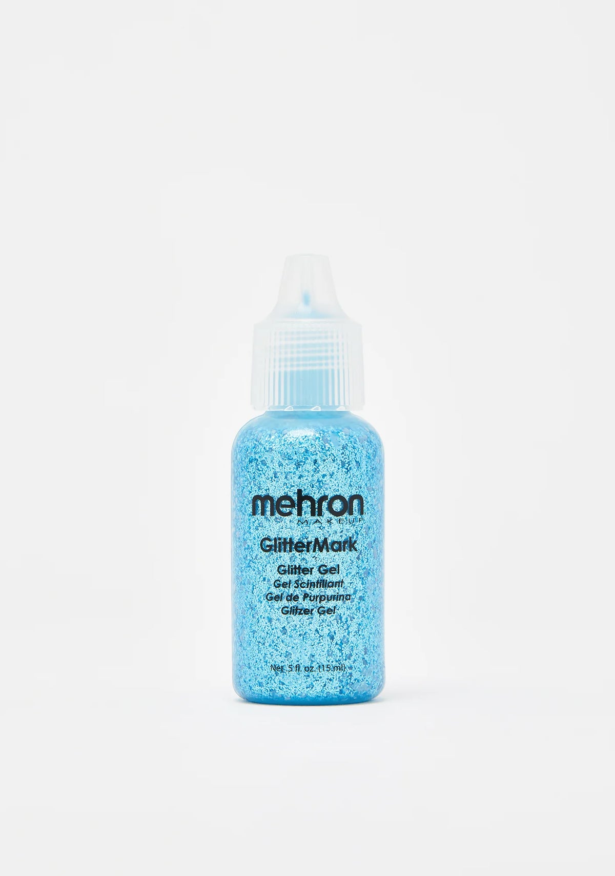 Pastel Blue Glitter Mark Gel
