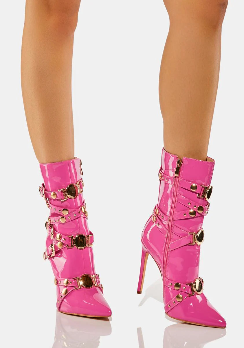 Over And Out Stiletto Boots