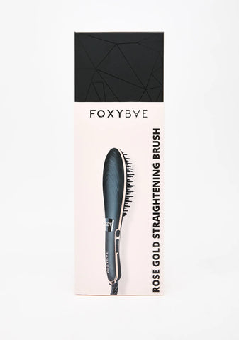 Rose Gold Straightening Brush