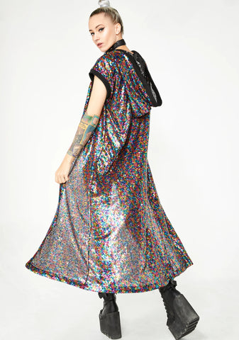 Love Drug Sequin Kimono