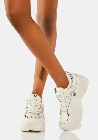 White Jinx Mystic Charm Sneakers