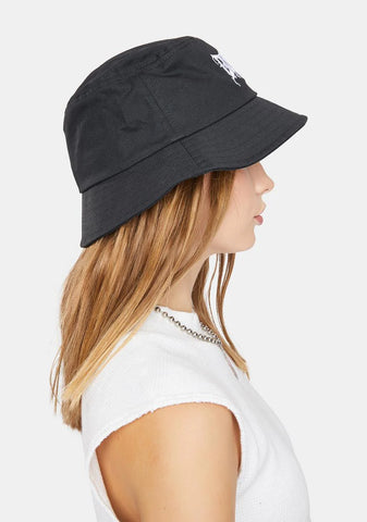Embroidered Logo Bucket Hat