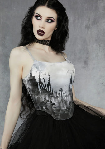 Beyond The Grave Corset Top