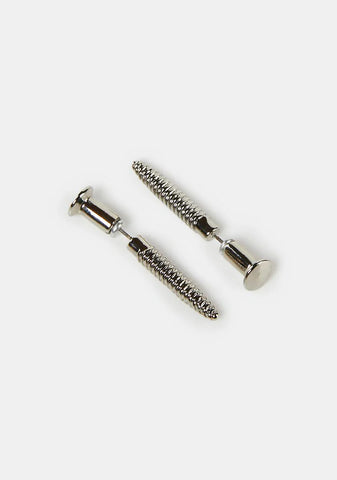 Modulation Screw Earrings
