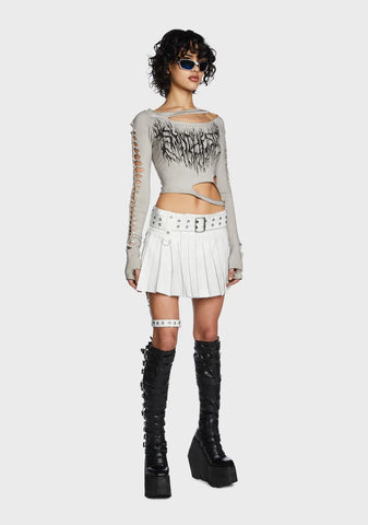 Echo Cut-Out Graphic Tee