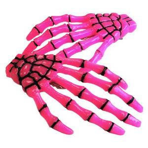 Skeleton Bone Hands Hair Slides