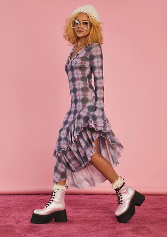 Fine And Dandy Midi Dress