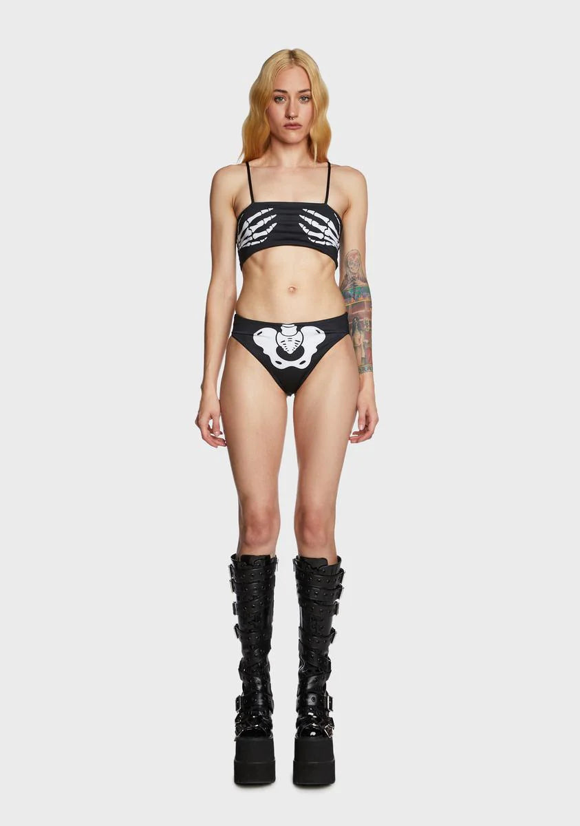 Reversible Bones Bikini Set