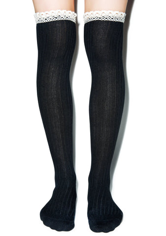 All About That Lace Knee High Socks
