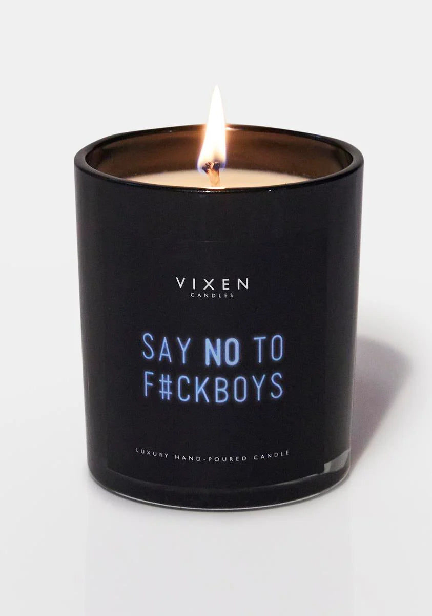 Say No To Fuck Boys Candle