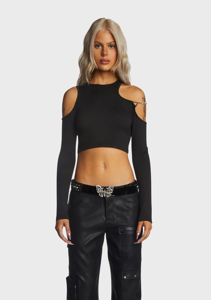 Break It Up Crop Top