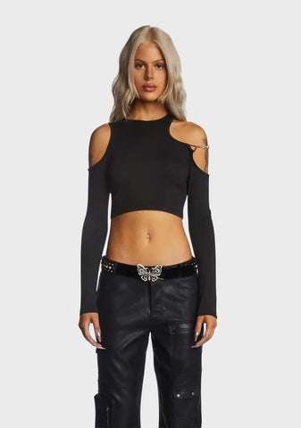 Break It Up Crop Top