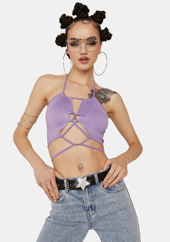 Blinded By Lights Vegan Leather Belt