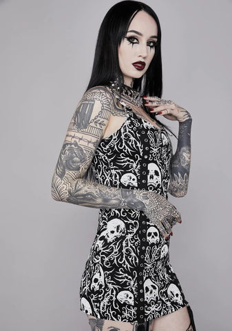 Trading Nightmares Mini Dress