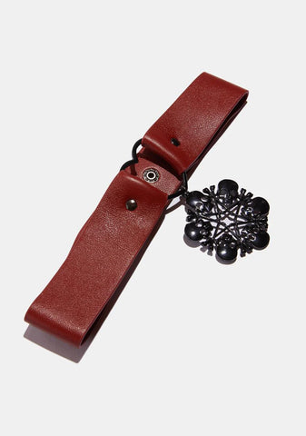 Cold So Deadly Skull Choker