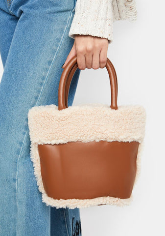 Caramel Meet You There Crossbody Bag