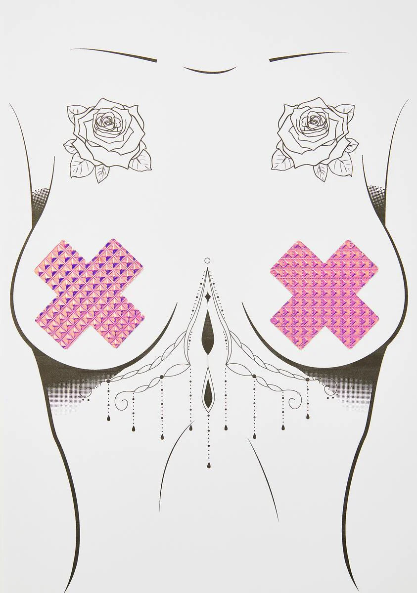 Holographic Cross Pasties