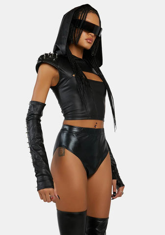 Savage Catalyst Hooded Spike Top