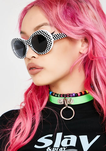 Checkered Layla Shades