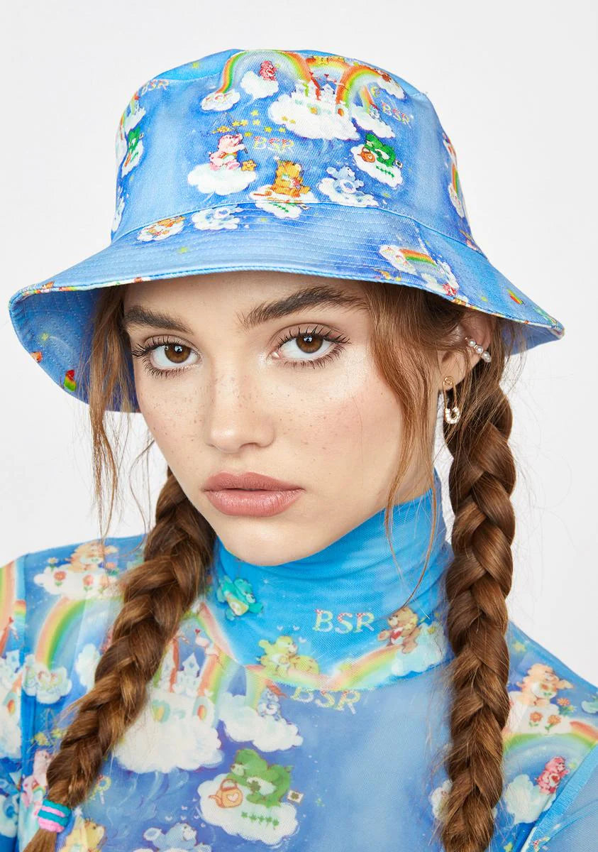 X Care Bears Care A Lot Bucket Hat