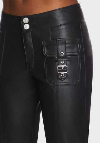 Joss Vegan Leather Pants