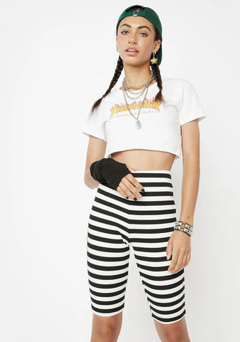 Can't Outrun Me Biker Shorts