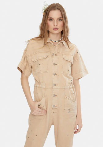 Dirty Ecru Marci Jumpsuit