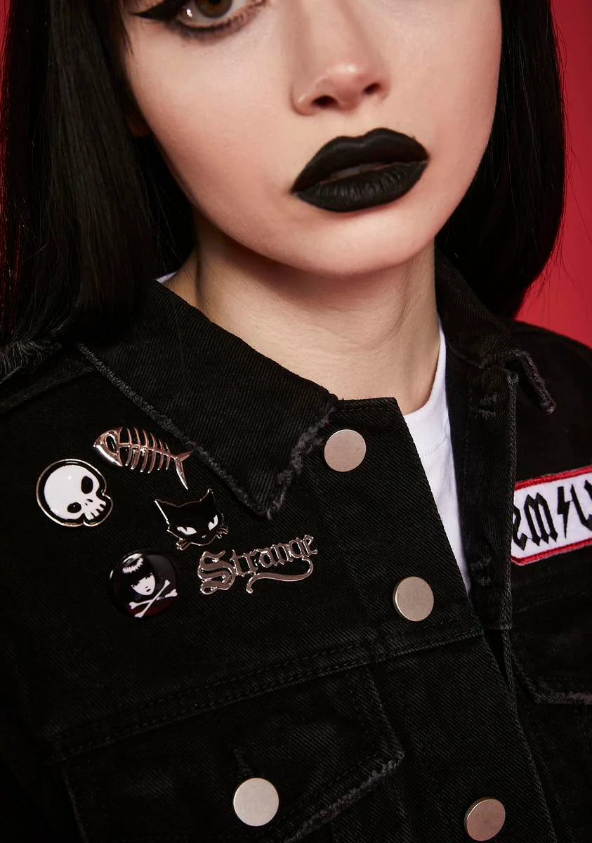 Thank Goth Enamel Pin Pack