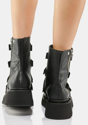 Renegade-50 Heart Combat Boots