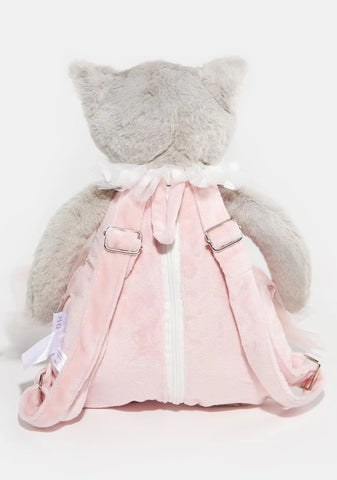 Celeste Cat Plush Backpack