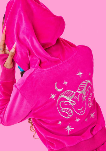 Top Of My Game Velour Jogger Jacket