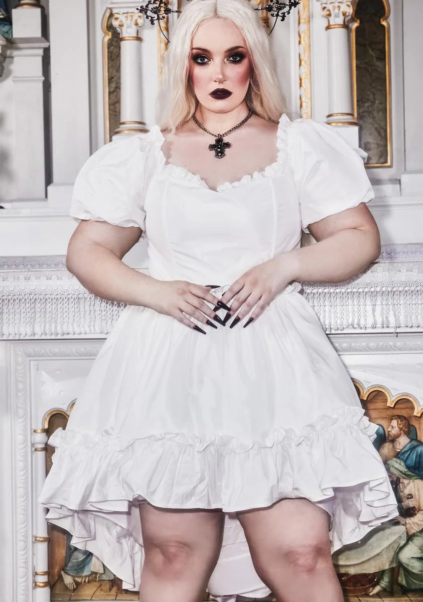 Deeply Devoted Taffeta Dress