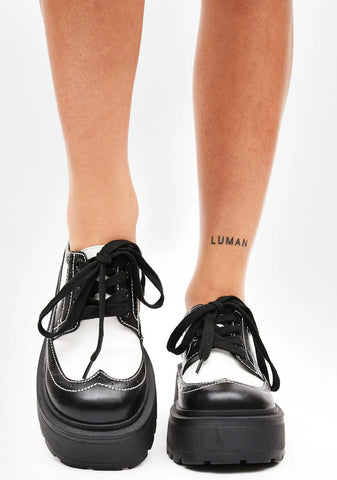 Video Games Saddle Oxfords