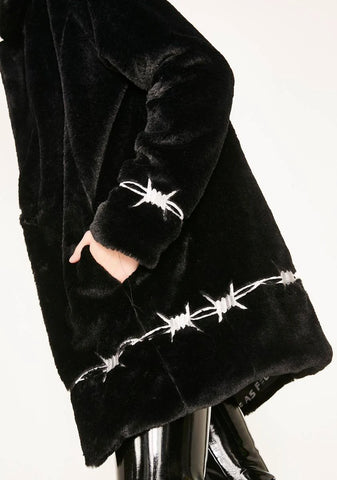 Dangerously Wired Faux Fur Jacket