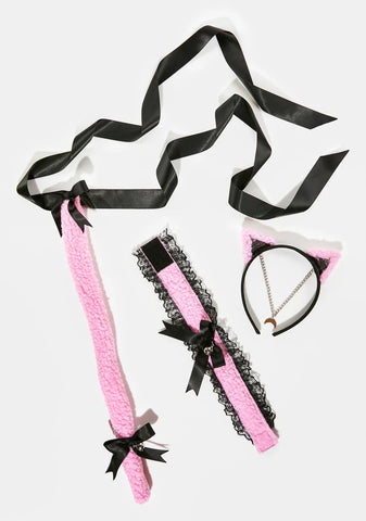 Right Meow 3-Piece Kitty Set