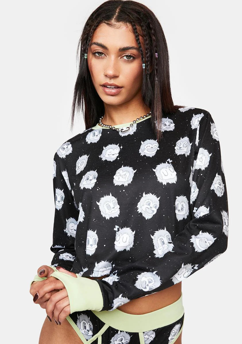 Abominally Cute Pajama Top