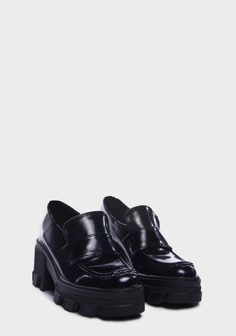 Onyx Coffee House Platform Loafers