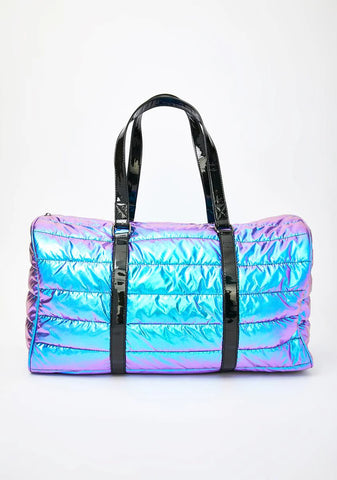 Space Bae Escapade Quilted Weekender