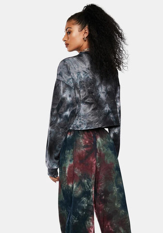 Night Ultimate Crush Tie Dye Crewneck Sweatshirt