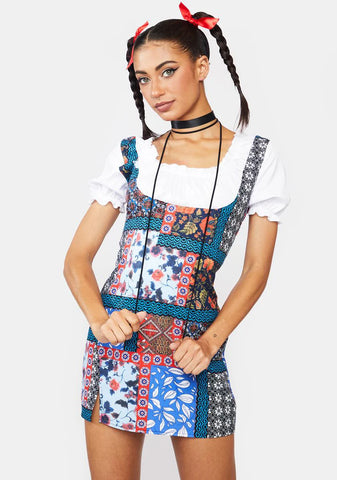 Cheers To That Underbust Mini Dress