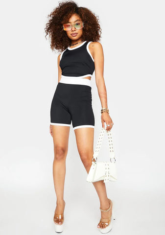 World Turning Shorts Set