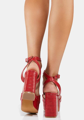 Burn U Look Like Her Platform Sandals