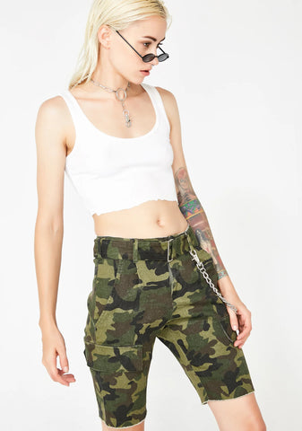 Baddie Expedition Camo Shorts