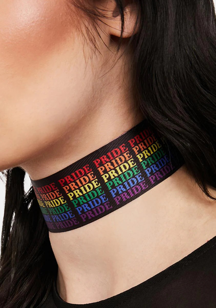 Worn With Pride Choker Necklace